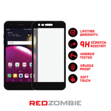 LG Fortune 2 - Full Coverage - FULL Adhesive - Glass Screen Protector