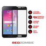 Samsung Galaxy  J2/ J2 Pure - Tempered Glass Screen Protector - Full Coverage - Full Adhesive