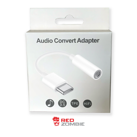 Type-C to 3.5mm audio converter adapter