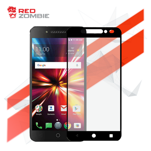 Alcatel Pulse Mix - Tempered Glass Screen Protector - Full Coverage - Side Adhesive