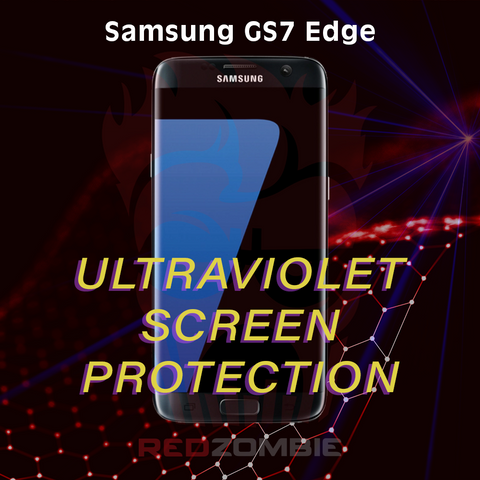 UV glass screen protector for Samsung Galaxy S7 Edge