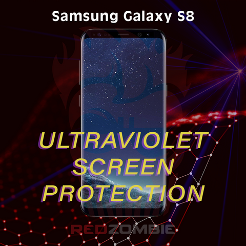 UV glass screen protector for Samsung Galaxy S8