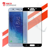 Samsung J7 2018 - Tempered Glass Screen Protector - Full Coverage - Full Adhesive