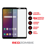 LG Stylo 5 - Tempered Glass Screen Protector - Full Coverage - Full Adhesive