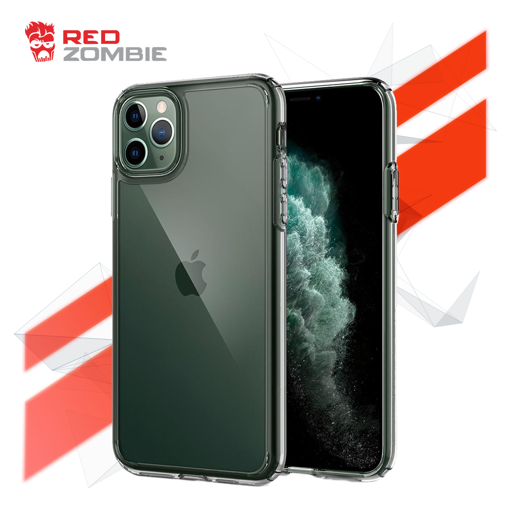 iPhone 12 Pro Max Clear Space Case by Red Zombie