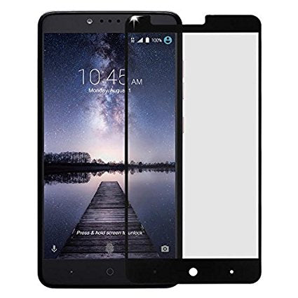 ZTE Blade X - Full Coverage - Side Adhesive - Glass Screen Protector