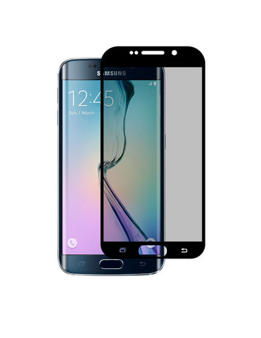 Samsung Galaxy S6 Edge Clear - 3D/Curved - Side Adhesive - Glass Screen Protector