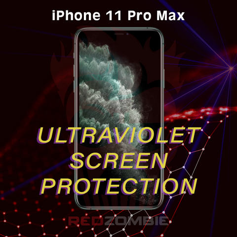 UV glass screen protector for iPhone 11 Pro Max