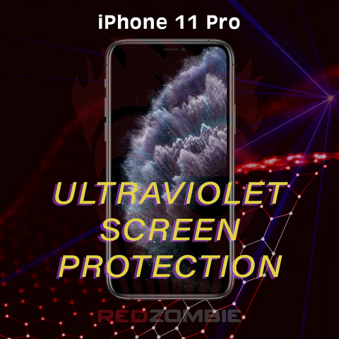UV glass screen protector for iPhone 11 Pro