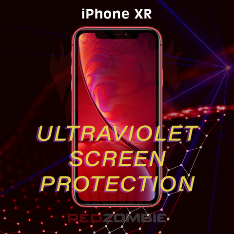 UV glass screen protector for iPhone XR