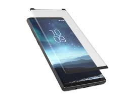 Samsung Note 8 - 3D/Curved - Side Adhesive - Glass Screen Protector